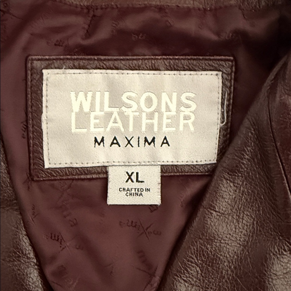 Wilsons Leather MAXIMA Women's Dark Brown Leather Jacket, XL - Picture 2 of 12